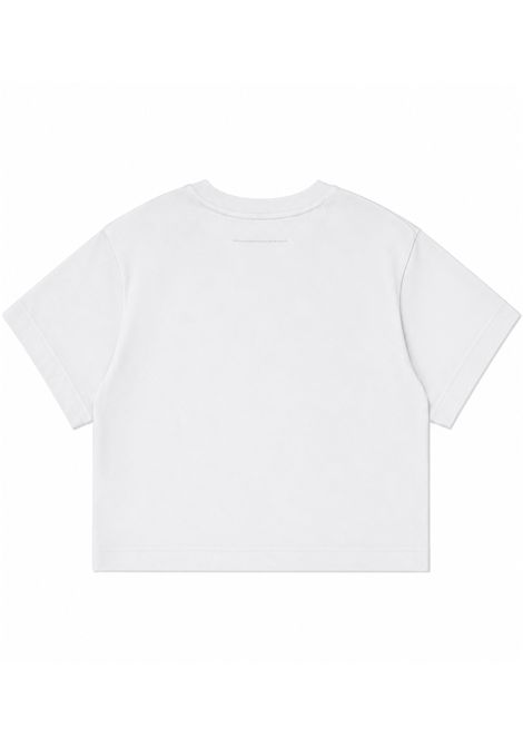 T-shirt con strass MM6 KIDS MAISON MARGIELA | M61134 MM04IM6102